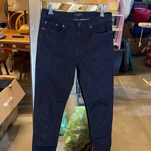 Banana Republic Women's Dark Blue Skinny Jeans